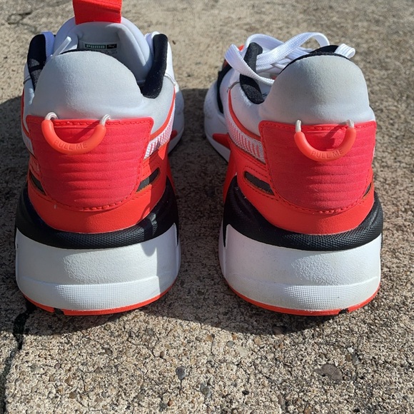 Puma RS-X Reinvention 'Red Blast' White Black Running System!!!! NO INSOLE - Picture 7 of 11